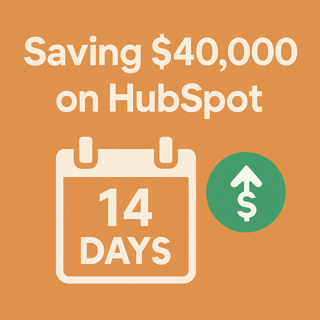 Saving 40000 on hubspot in 14 days-1